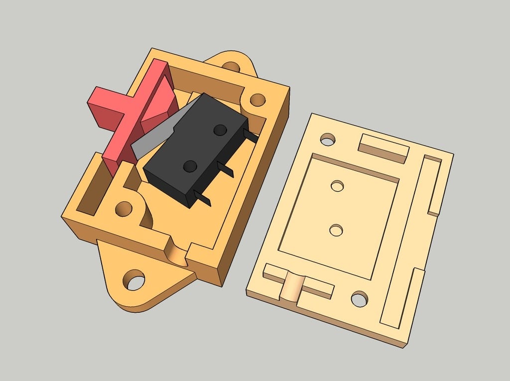 Slide Switch using 20mm Microswitch