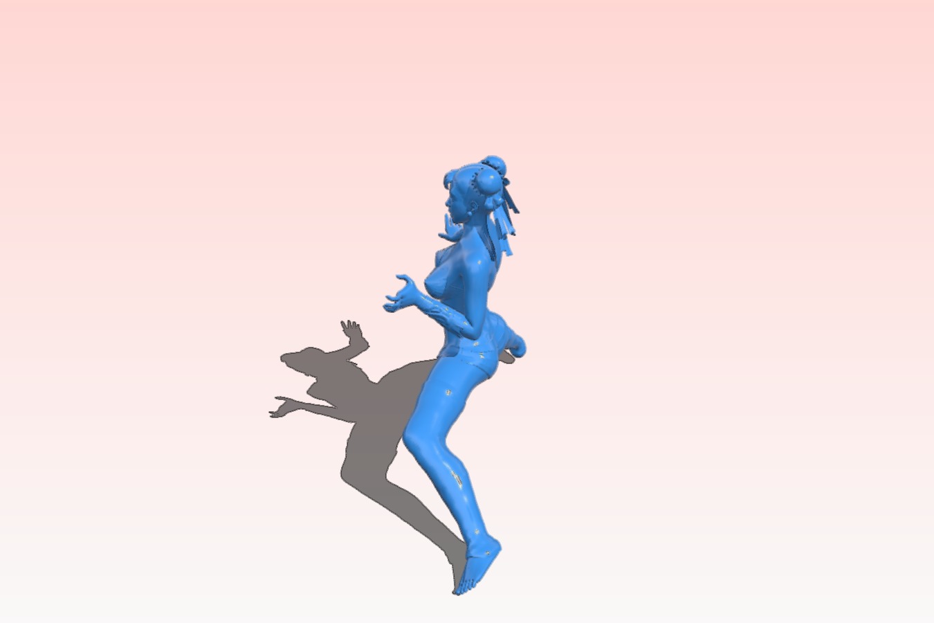 Female martial artist
