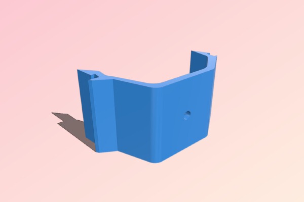 VW Passat (B8) Fan outlet generic mount | 3d print model