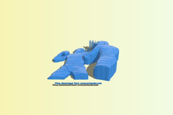 Picture of boxing athletes | 3d print model