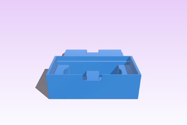Ultra Sonic Proximity Sensor Enclosure Raspberry Pi | 3d print model
