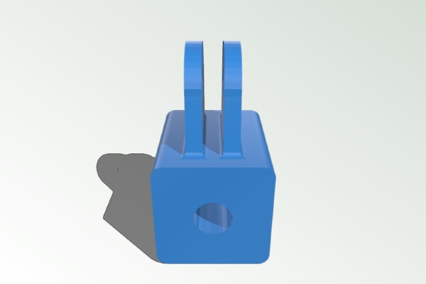 Camera to GoPro adapter | 3d print model