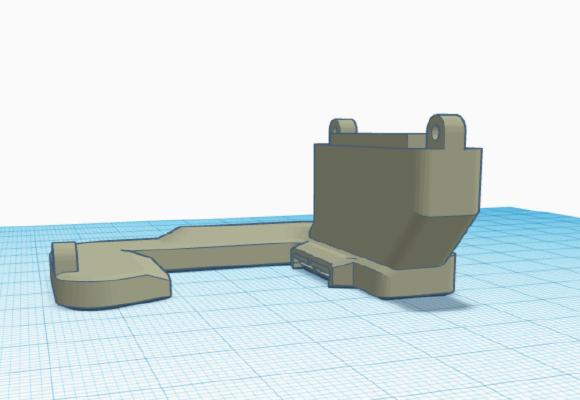 Anycubic Mega Zero fan duct update | 3d print model