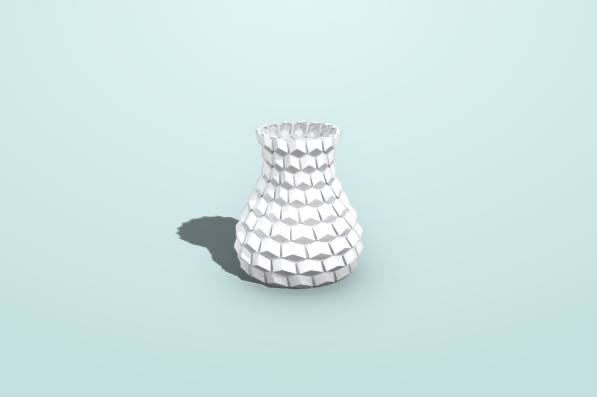 stove spiral vase
