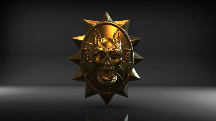 Jojo's Bizarre Adventure - Killer Queen - Skull Symbols | 3d print model
