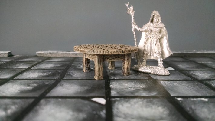 28mm Round Table | 3d print model