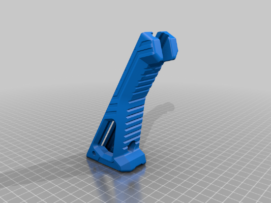 Caliburn Style AFG for Nexus Pro | 3d print model