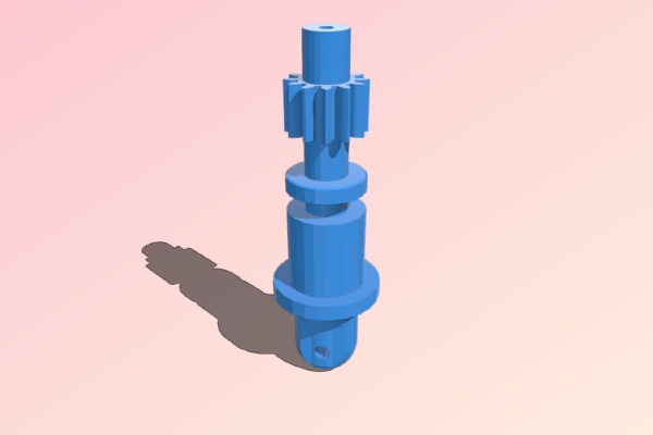 Slik tripod drive shaft | 3d print model