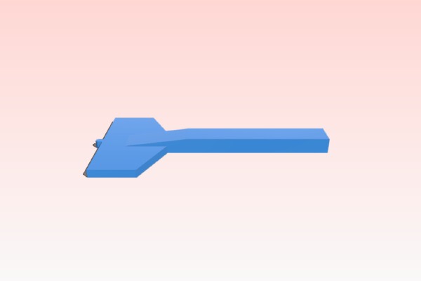 Embedded Razor Handle | 3d print model