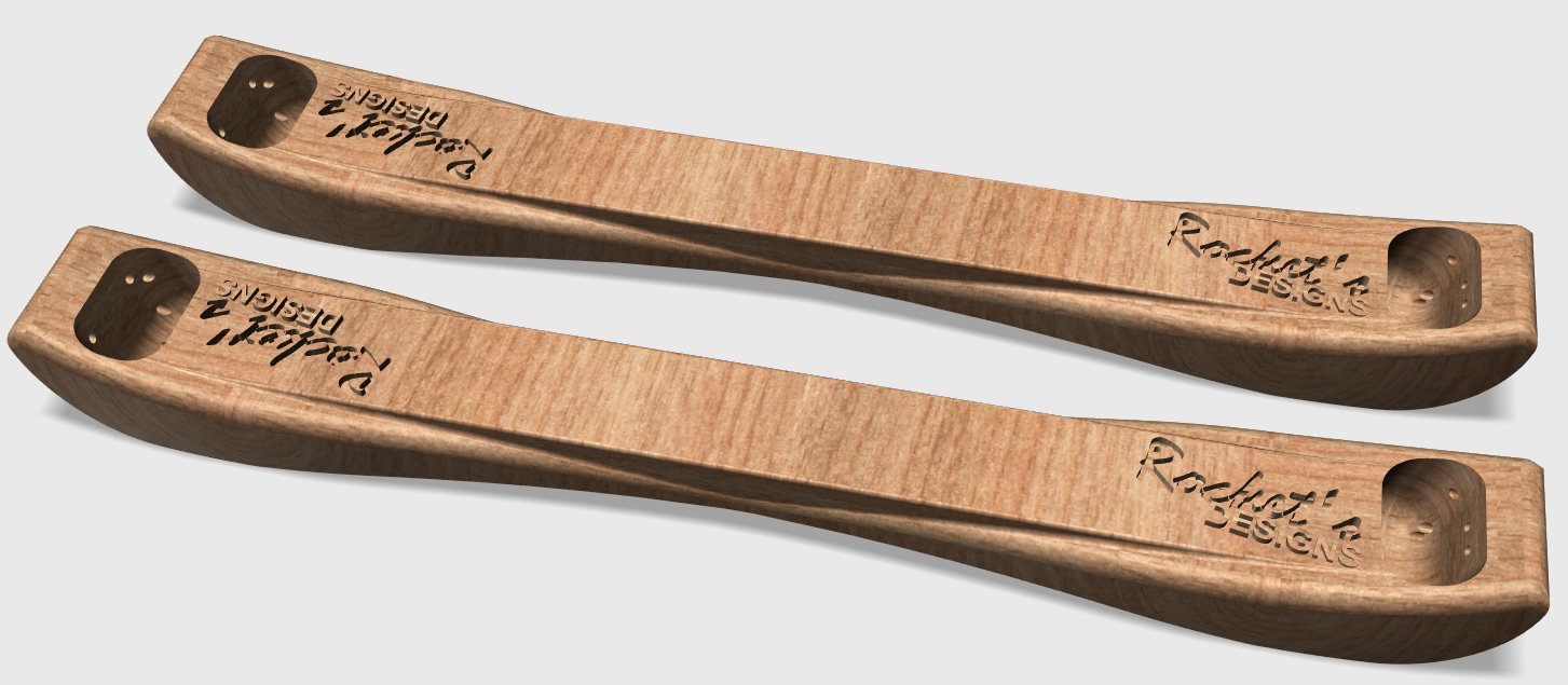 Bolt Together Reinforced Snow Skiis _ Blades