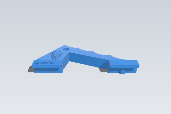 AA forge grip (right side) | 3d print model