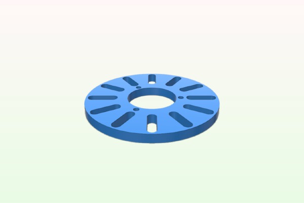 Mini Lathe(Asian 7x) 6" Faceplate | 3d print model