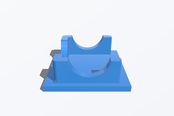 Unistrut Superstrut end cap | 3d print model