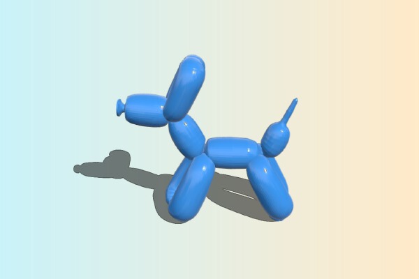 Skunk Dog | 3d print model