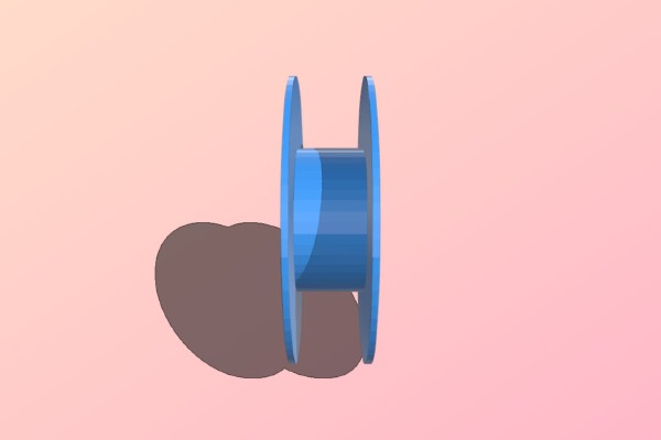 PP3DP Standard Spool model | 3d print model