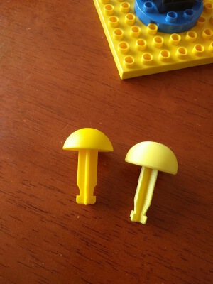 Lego Duplo Canon Projectile | 3d print model