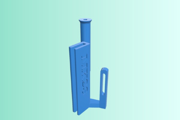 Prusa I3 Mk2S Spool holder with filament guide | 3d print model