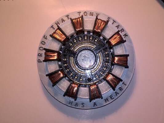 Arc Reactor MK1 Bezel | 3d print model