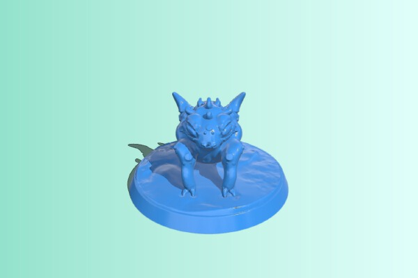 Alien animal | 3d print model