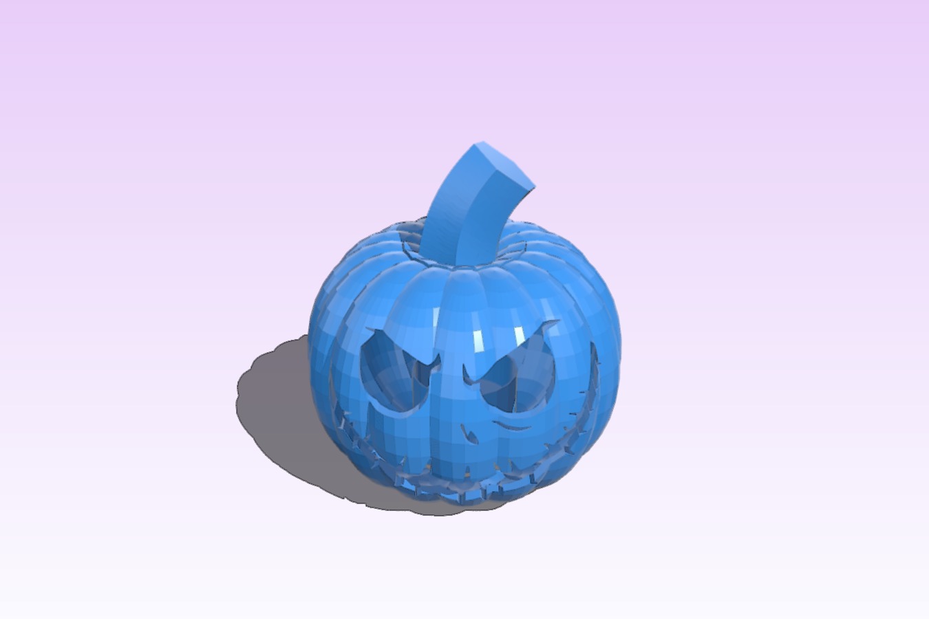 Scary Halloween Pumpkin
