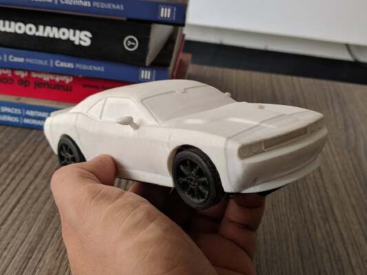 DODGE CHALLENGER BODIE FOR OPENZ 1:28 RC CHASSIS V3B | 3d print model