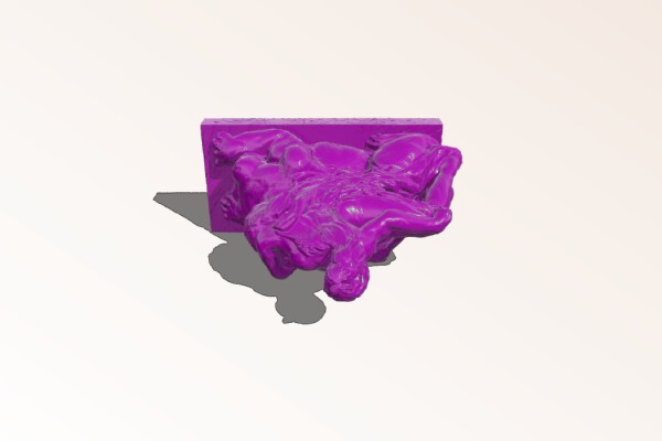 Met venus and the sphinx | 3d print model