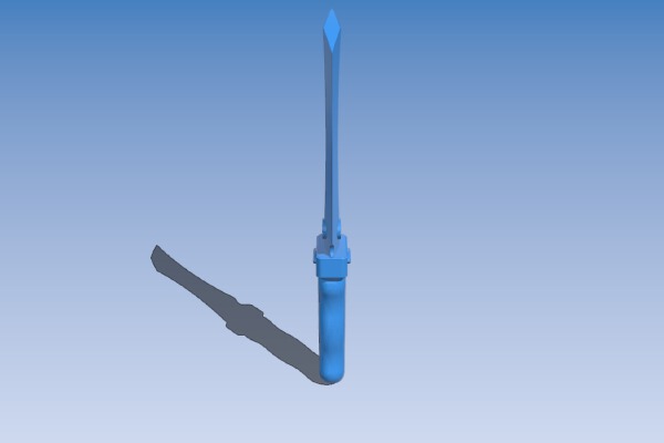 Tokyo Ghoul, Juuzou Suzuya's knife | 3d print model