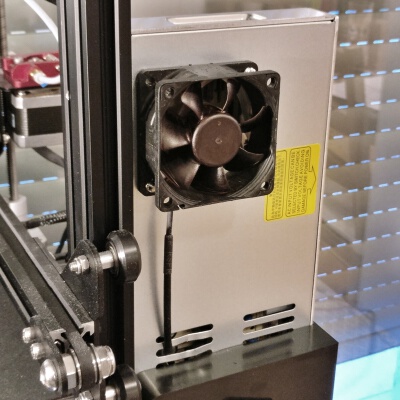 Ender 3 Pro PSU Noctua NF A6x25 Fan Cover | 3d print model