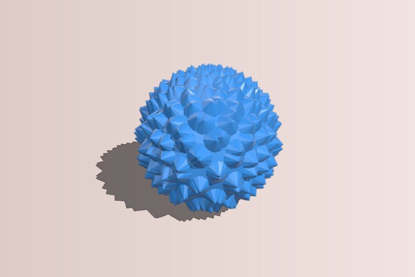 Parametric Sea urchin | 3d print model