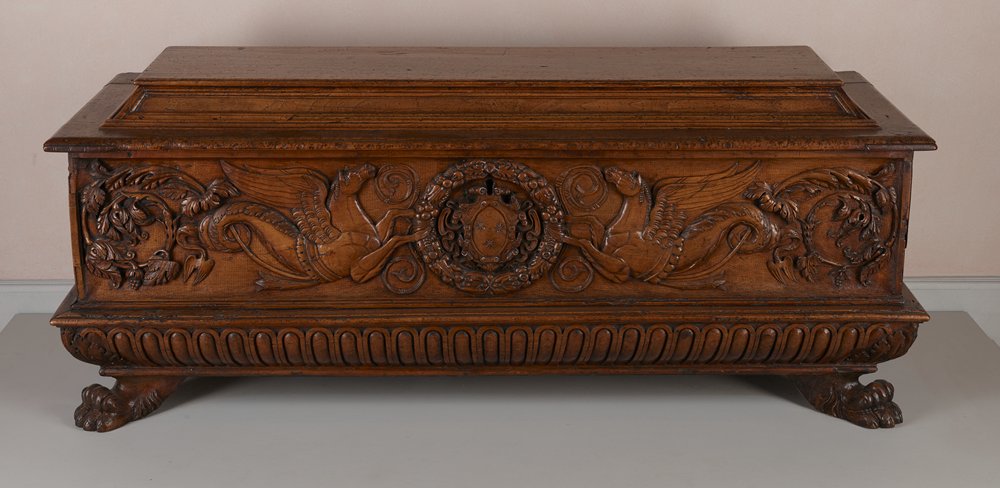 16th C Italian Cassone panel