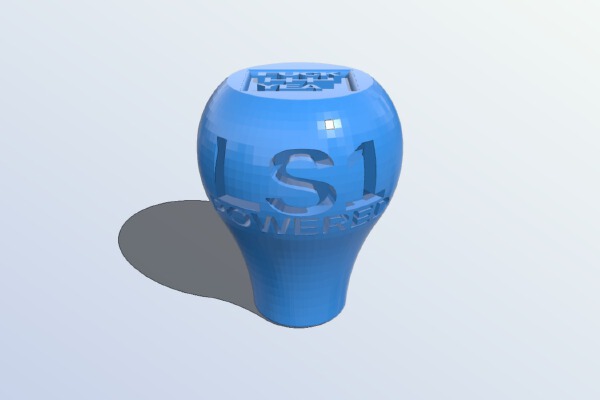 LS1 "F*** YEA" Shift knob with M16 Threads | 3d print model