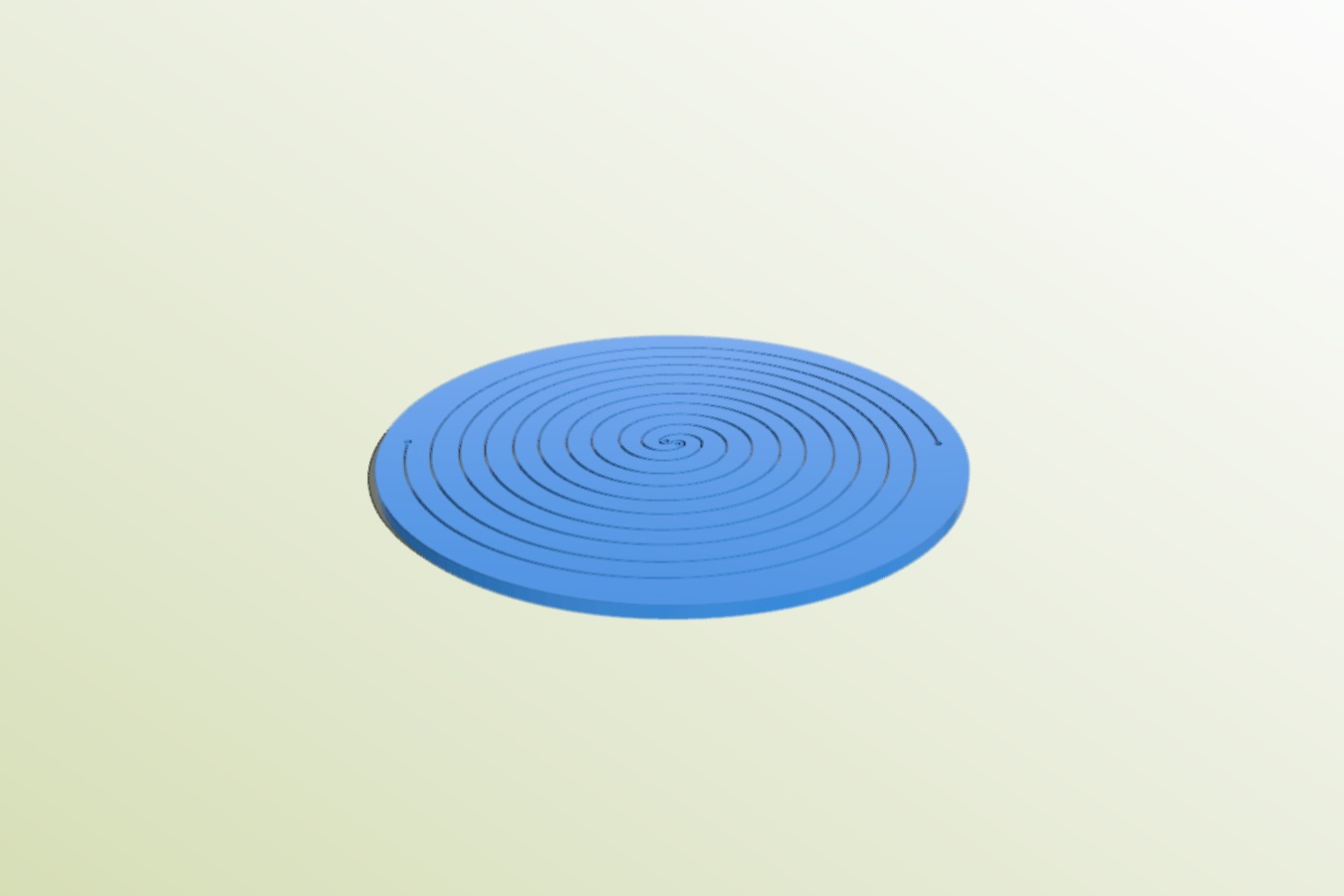 Spiraform: Contra spiralled tension structure. Add toothpick.