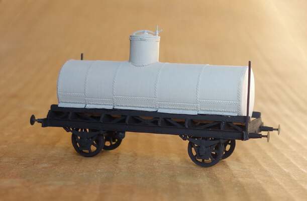 Russian "normal" tank car 1:87 (H0) | 3d print model