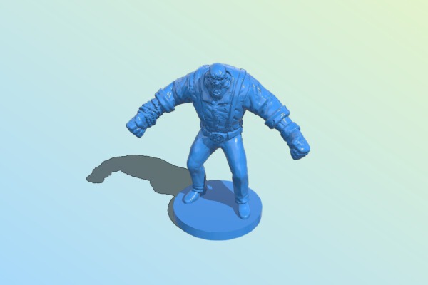 Innsmouth citizen ver9 | 3d print model