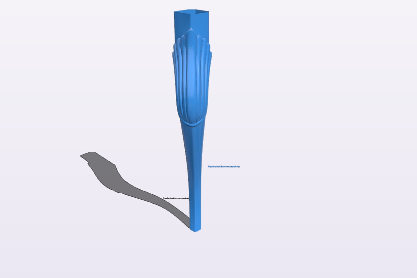 Table legs and chairs