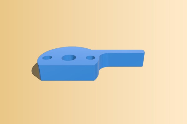 Ord Bot Hadron Z lift arm replacement for use with RobotDigg anti-backlash nut | 3d print model