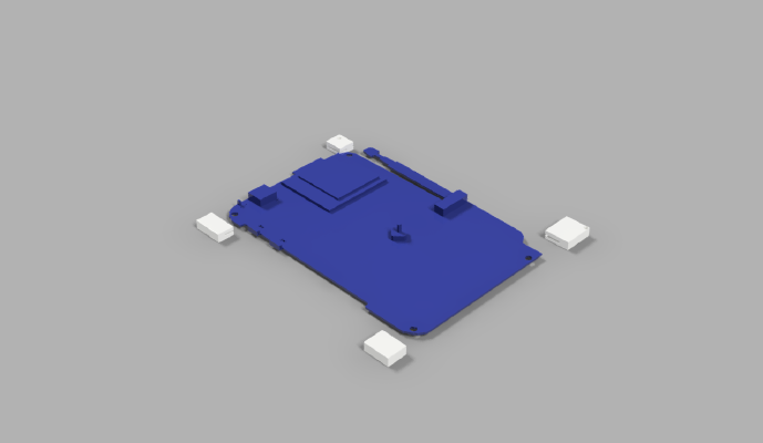rad1o badge bumper | 3d print model