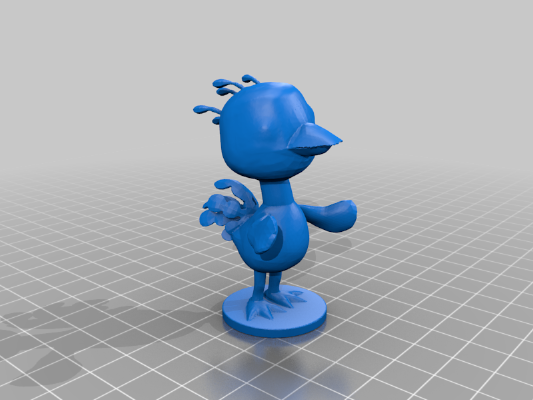 Animal Crossing Ostrich Figurines | 3d print model