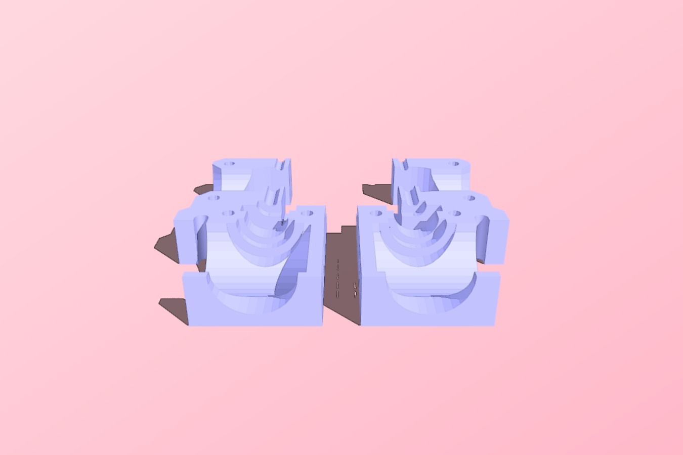 Mirrored - Prusa i3 Plus 1.75mm Direct E3D Extruder