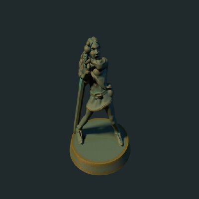 Alice 28mm (No supports needed) | 3d print model
