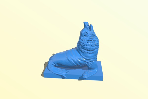 Sea lion | 3d print model