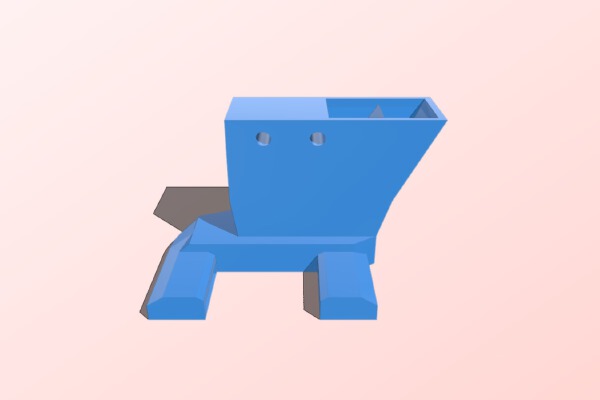 kingroon new titan head fan duct | 3d print model