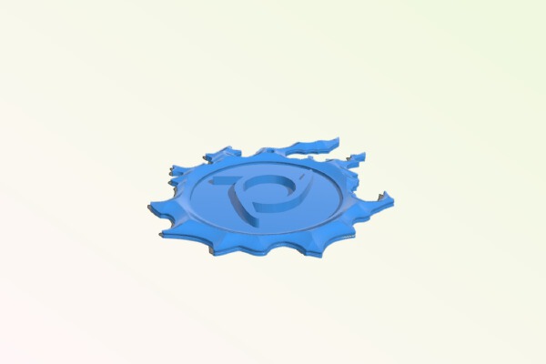 Final Fantasy XIV: Ninja Job Icon on Dalamud | 3d print model