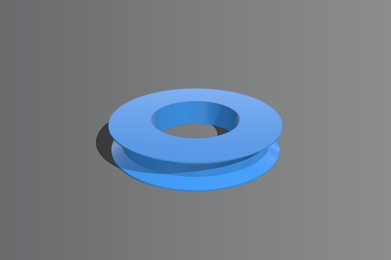 608 Bearing V-Roller with flat center Customizable