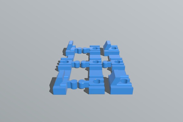 Brio Loading Crane Rail System | 3d print model
