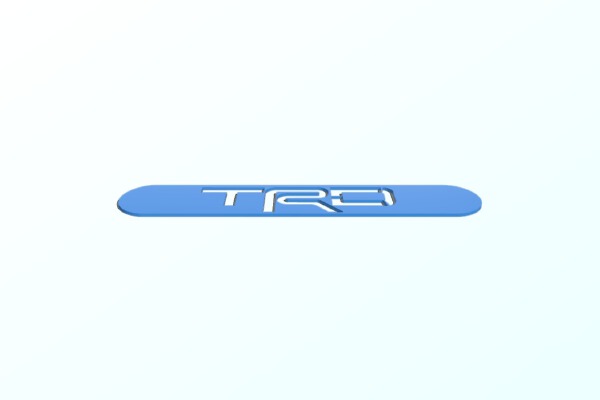 ep82gt Toyota Starlet Glowing TRD badge | 3d print model