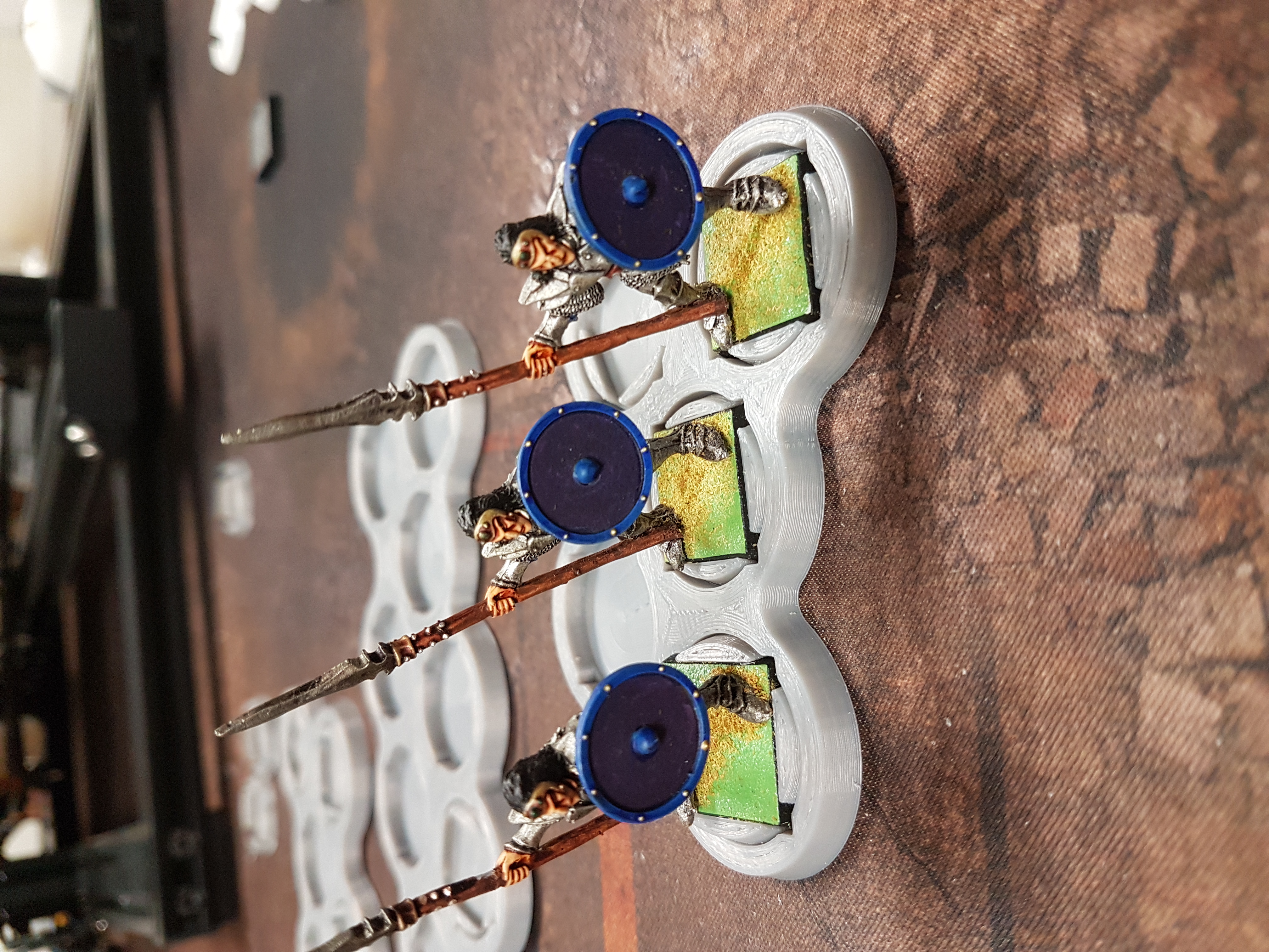 20mm Square to 25mm Round Base Movement Trays