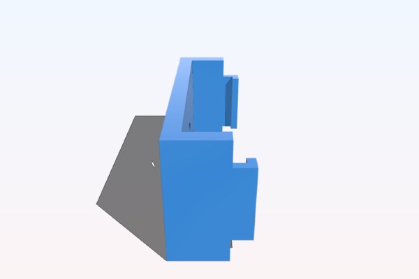 Adafruit 8-channel Bi-directional Logic Level Converter Mounting Plate | 3d print model