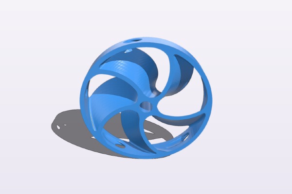 Paint Stir Turbine | 3d print model