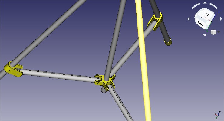 Low Budget Tripod - Trípode de bajo presupuesto | 3d print model